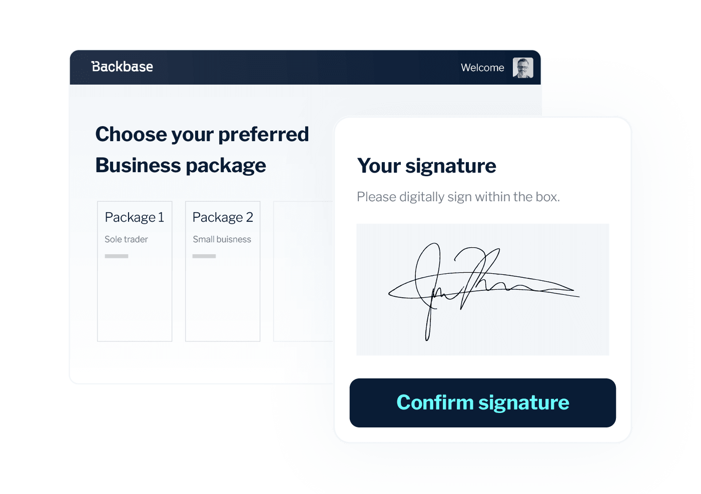 Business banking customer onboarding